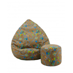 Aga Детски чувал за сядане + поставка за крака 3428