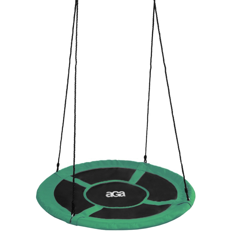 Aga Висяща люлка 120 cm Тъмнозелена