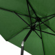 Градински чадър с накланяне Aga 250 см тъмнозелен
