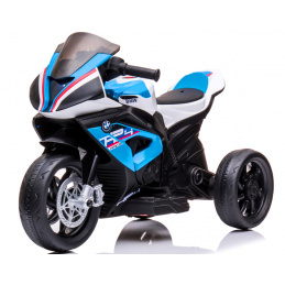 Мотоциклет BMW HP4 син, мотоциклет с литиево-йонна батерия