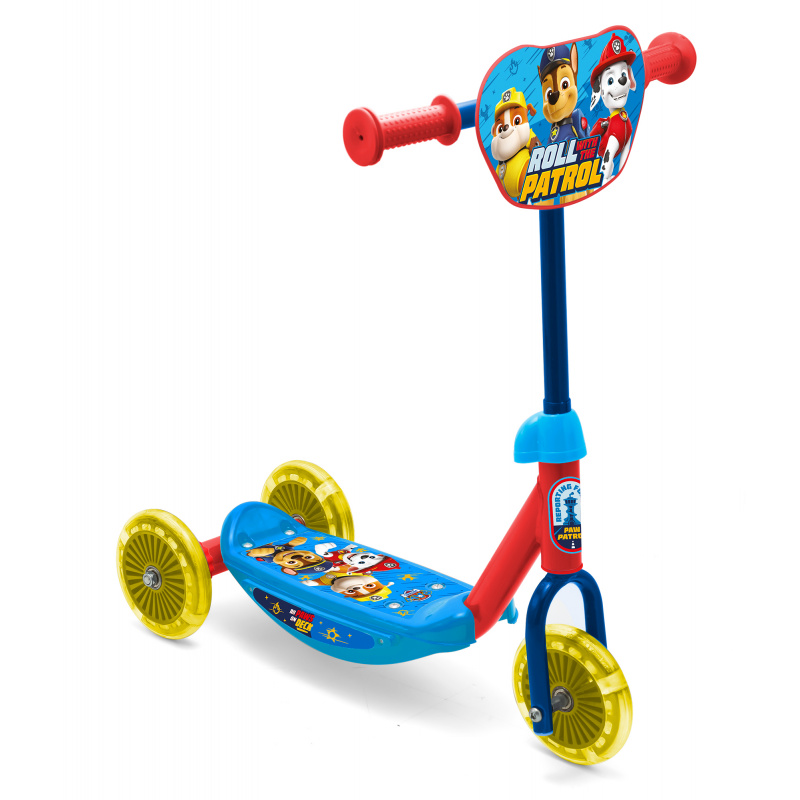 3 КОЛЕЛА ДЕТСКА ТРОТИНЕТКА PAW PATROL ЗА МОМЧЕТА