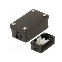 Електрическа разклонителна кутия IP68 черна