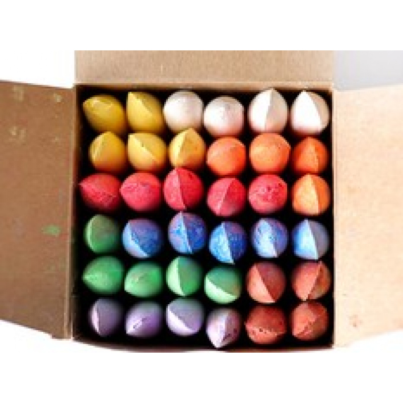 COLORESCA Комплект тебешири 36 цвята 3+