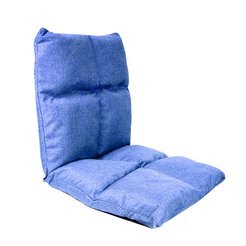 Aga Регулируемо кресло за под на 52x55x55 см Синьо