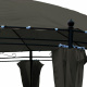Aga Garden беседка PAVILON OVAL MC3631 Dark Grey