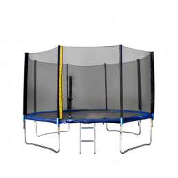 Батут Linder Exclusiv XXL 366 cm + защитна мрежа + стълба + покривало
