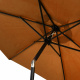 Градински чадър с накланяне Aga 250 cm Brown