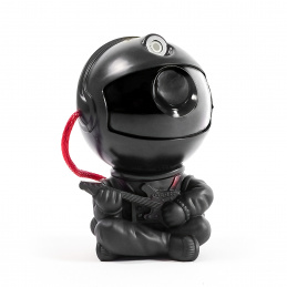 Aga Звезден проектор седящ астронавт с дистанционно управление Китара