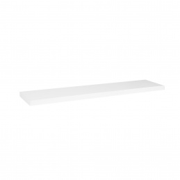 Aga Стенен рафт 100x23,5 см Бял 2DAZ554 - II. КАЧЕСТВО