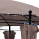 Aga Garden беседка PAVILON OVAL MC3630 Taupe