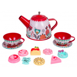 Метален комплект за чай