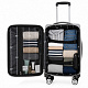 Aga Travel Комплект пътнически куфари MR4676 Светлосив