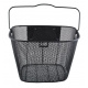 Кошница за кормило с щипка Черно ISO 2355
