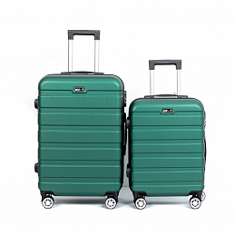 Aga Travel Комплект пътни куфари MR4687 Зелен