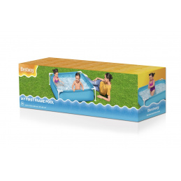 BESTWAY Квадратен градински басейн 122x122x30,5 cm за деца 2+