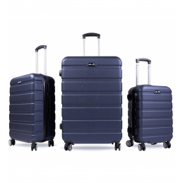 Aga Travel Комплект пътнически куфар MR4650 Blue