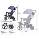 Aga Детска триколка TRIKE FIX LITE Blue