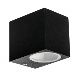 LED външно осветително тяло B7157 - GU10 - 9 x 8 x 6,5cm - черно - IP44
