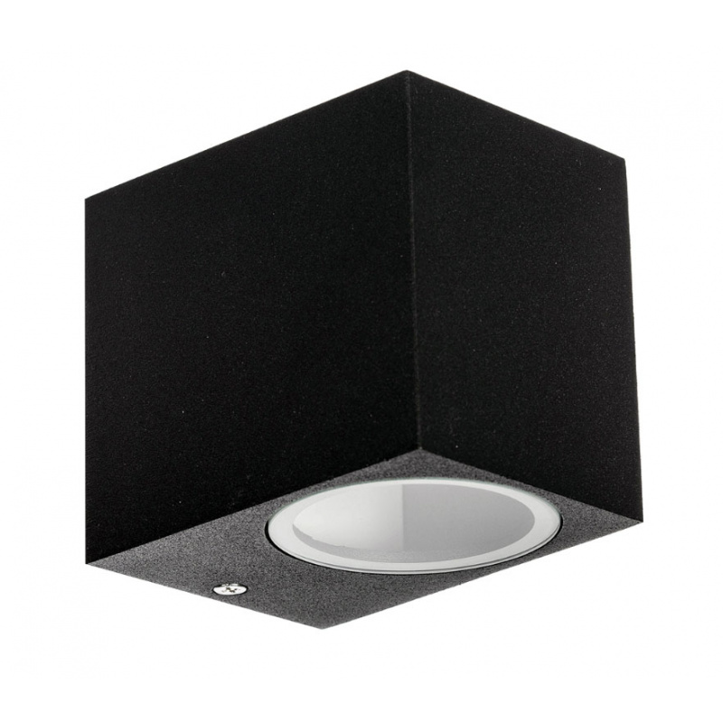 LED външно осветително тяло B7157 - GU10 - 9 x 8 x 6,5cm - черно - IP44