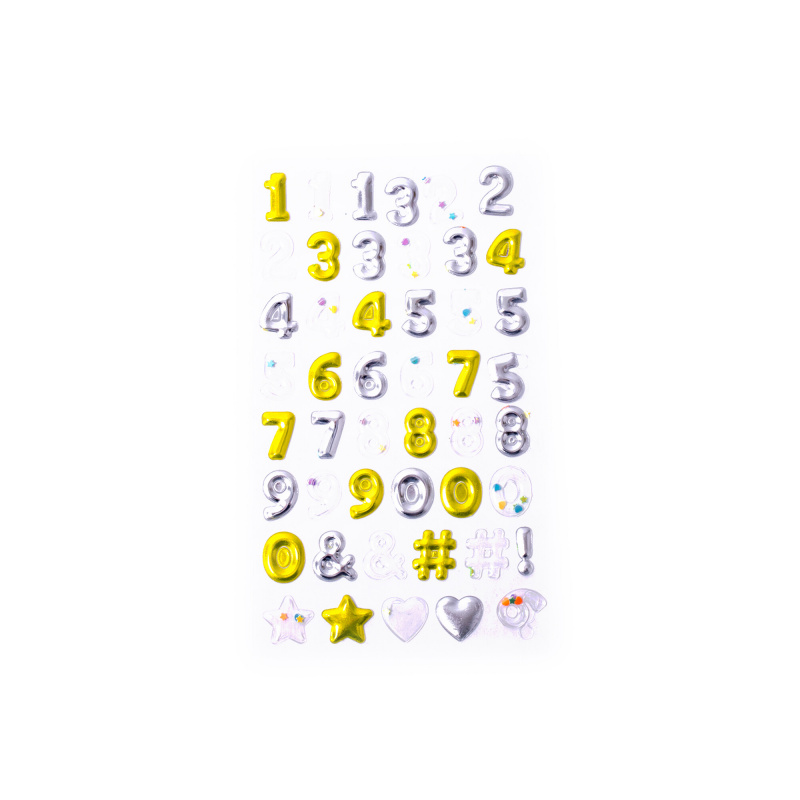 Aga4Kids Самозалепващи се числа DS8101ZC