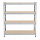 Метален стелаж Linder Exclusiv 160x60x180 см 4 рафта