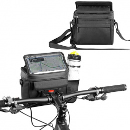 ЧАНТА ЗА ВЕЛОСИПЕД L34N ЗА КОРМИЛО + КАЛЪФ ЗА ТЕЛЕФОН