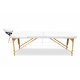 Aga Дървена масажна кушетка MR6150 White