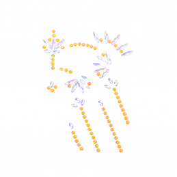 Aga4Kids Самозалепващи се камъчета DS8113AF