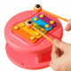 Aga4Kids Дървено охлювче с ксилофон Розово