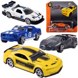 Метален модел на пружинен автомобил 1:64 ZA4343