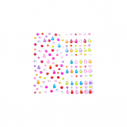 Aga4Kids Самозалепващи се камъчета DS8111-D