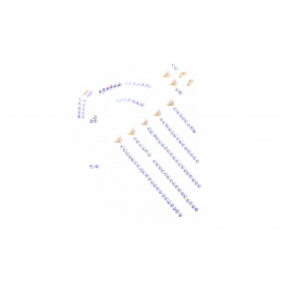 Aga4Kids Самозалепващи се камъчета DS8113BH