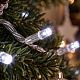 Linder Exclusiv Коледна верига с батерии 50 LED студено бяло