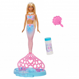 Barbie Bubbletastic Русалка с опашка с балончета JLW56