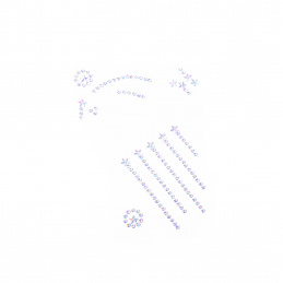 Aga4Kids Самозалепващи се камъчета DS8113BJ