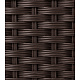 Aga Градинска саксия с решетка 120x40x135 см Кафяв