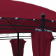 Aga Garden беседка PAVILON OVAL MC3629 Burgundy
