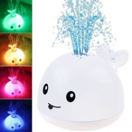 Играчка за баня Кит светещ фонтан ZA3880