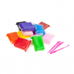Aga4Kids Plastelína 12ks + příslušenství