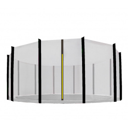 Aga Защитна мрежа 430 см за 12 пръта Черна мрежа / Черно