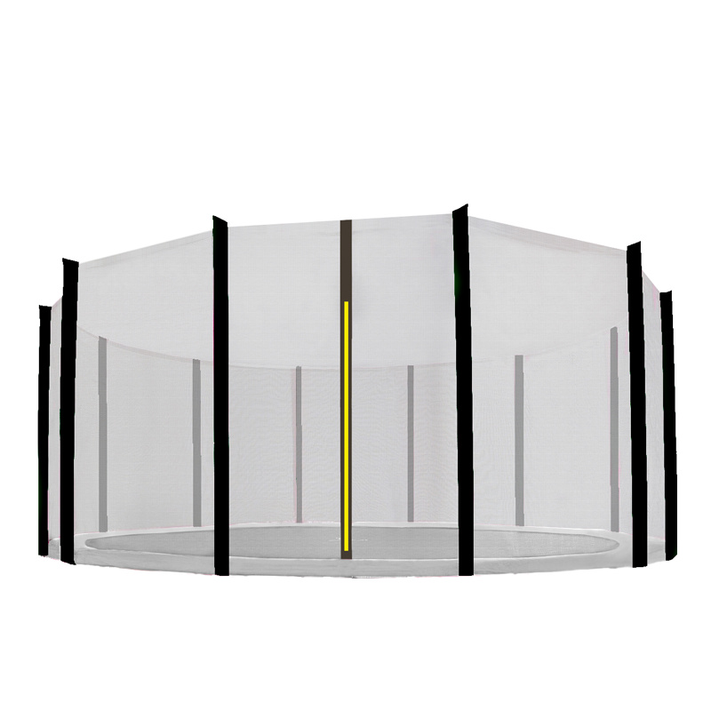 Aga Защитна мрежа 430 см за 12 пръта Черна мрежа / Черно