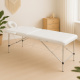 Aga Алуминиев масажен шезлонг MR7150 White