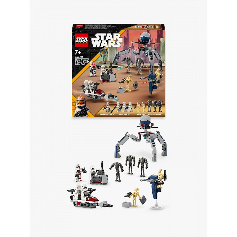 LEGO® Star Wars™ 75372 Bitevní balíček klonového vojáka a bitevního droida