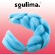 Синтетични плитки за коса Canel Ombre blue ISO