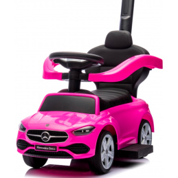 Мерцедес AMG c63 Розов проходилка, клаксон