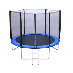 Градински батут с предпазна мрежа и стълба 10FT 314 cm R-Sport