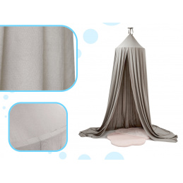 Aga Висящ балдахин над леглото Сив