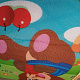 Aga4Kids Детска постелка за игра от пяна 150x180 см 6DZ165 - II КАЧЕСТВО