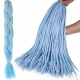 Синтетични плитки за коса Canel Ombre blue ISO