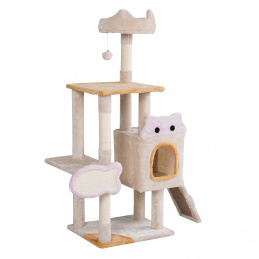 Ага Драскало за котки 42x48,5x123 см Бежово